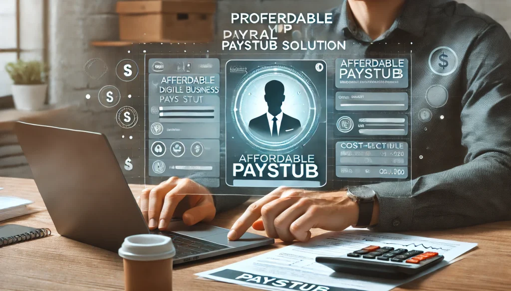 Cheapest Pay Stub Generator 
