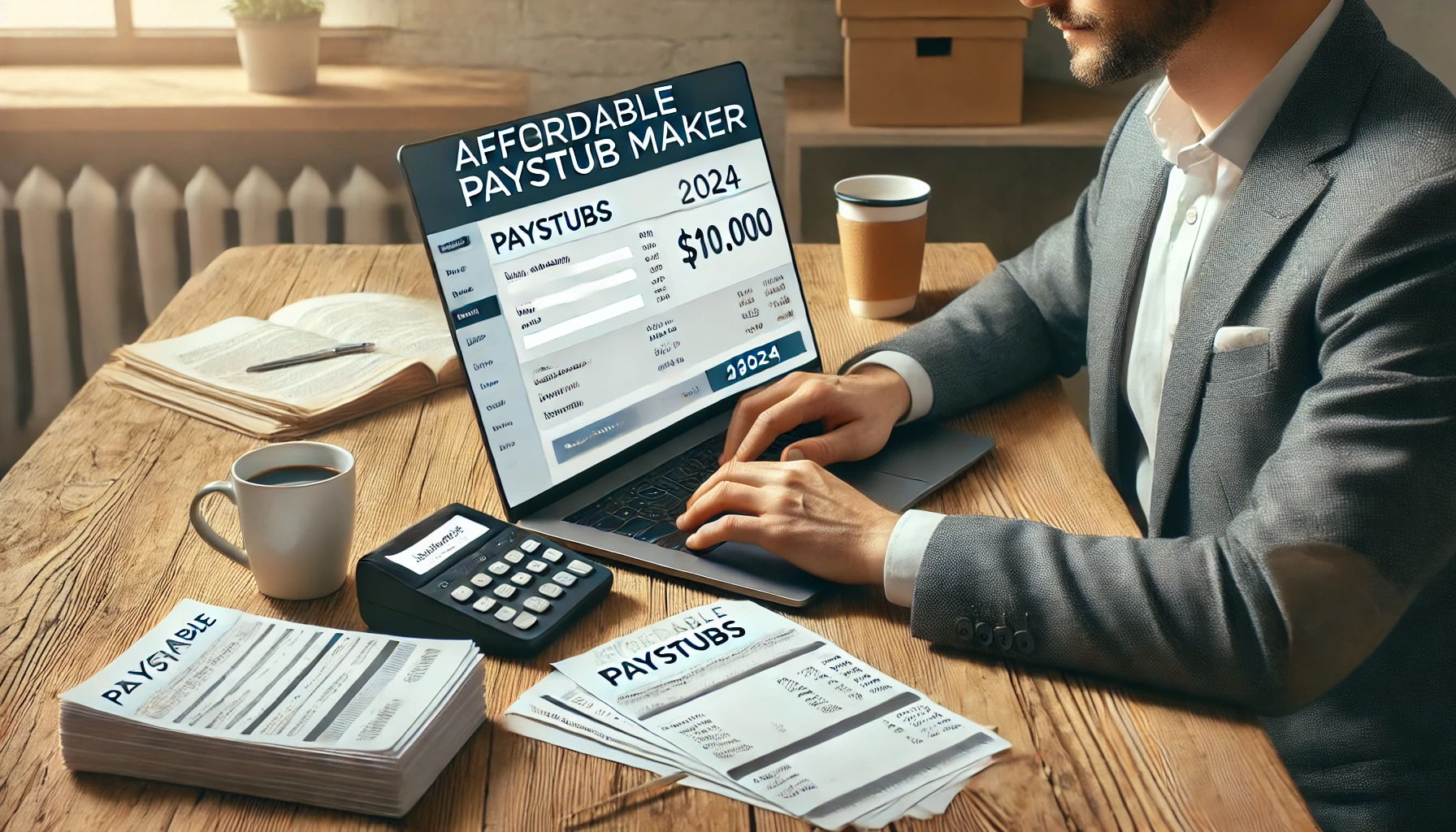 cheap paystub maker