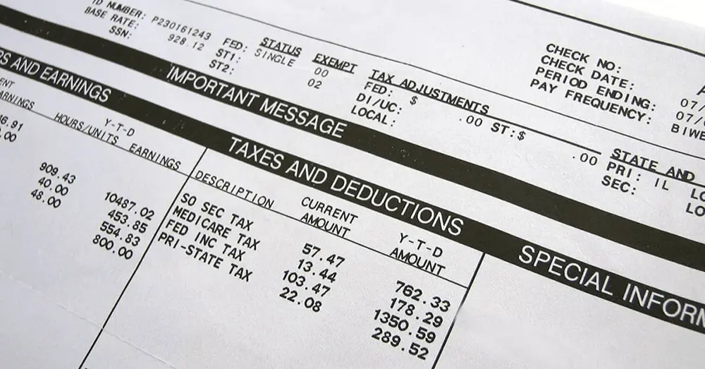 Pay Stubs for a Small Business